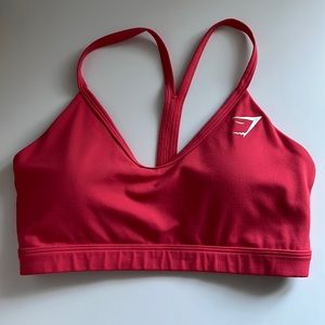 GYMSHARK V NECK SPORTS BRA